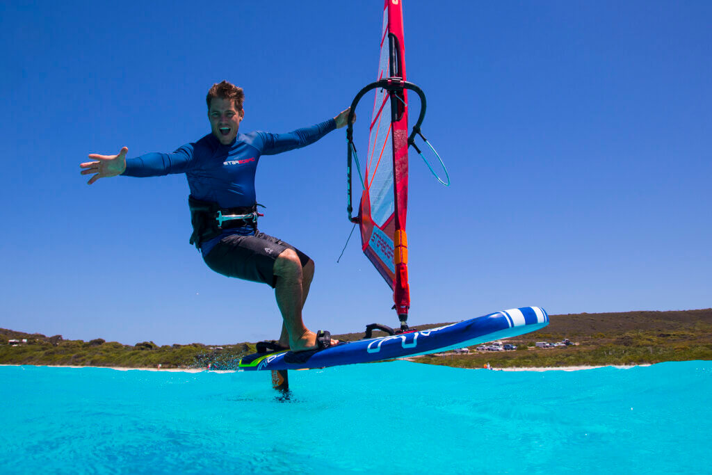 wind foil lessons at Windfoilen Nederland