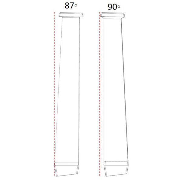 Starboard windfoil carbon mast angles