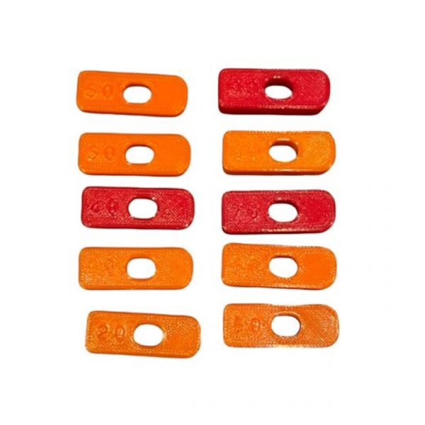 F4 mast rake shims set