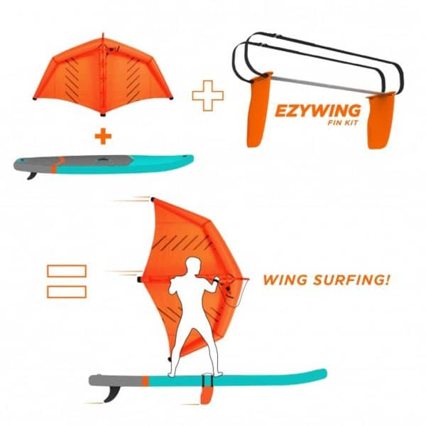 Ezywing set for wingsurfing