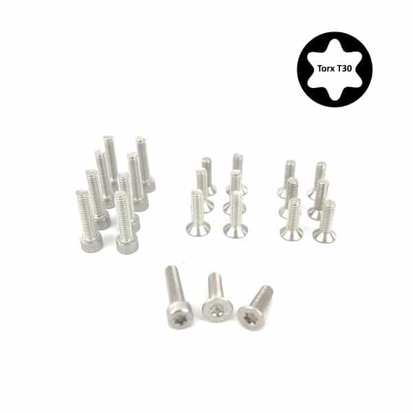 Stainless steel bolt set UCS foils