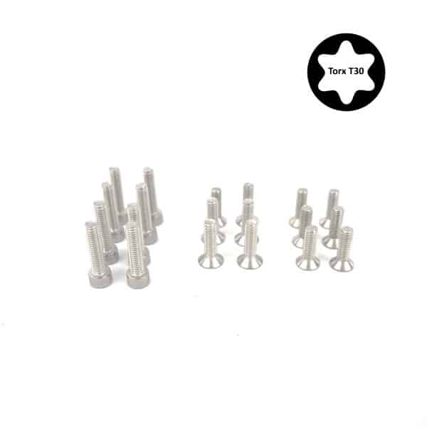 Stainless steel bolt set UCS foils - Image 2